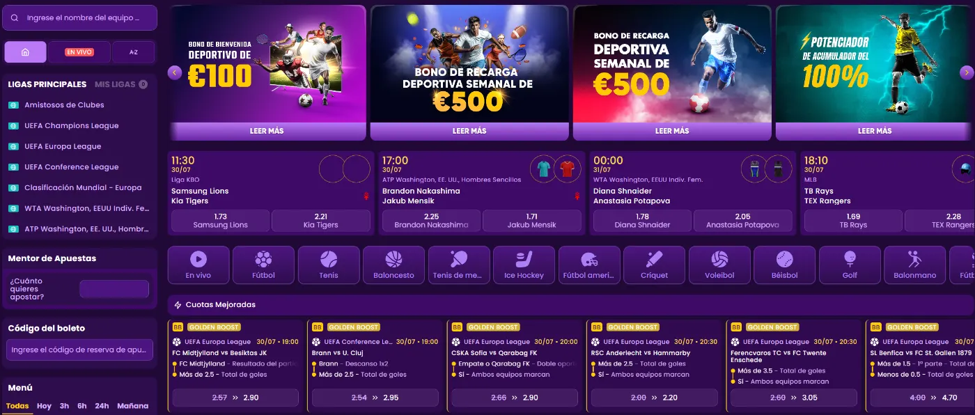 Kingmaker Casino Apuestas Deportivas Kingmaker Casino página principal de apuestas deportivas con eventos en vivo y cuotas